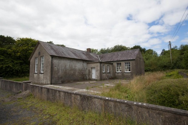 The building that the church offered to Castlebar ETNS.
