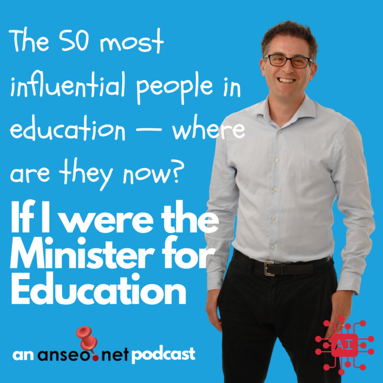 The 50 most influential people in education — where are they now? (Part 1/5)